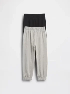 Bebek & Yürümeye Başlayan Çocuk İçin Kombinlenebilir Çekip Giyilebilir Jogger Pantolonlar (2’li Paket)