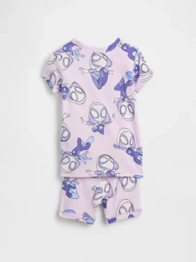 Bebek & Yürümeye Başlayan Çocuk İçin Marvel Organik Fırçalanmış Pamuklu Pijama Şort Seti