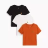 Bebek & Yürümeye Başlayan Çocuk İçin Mix & Match Cepli Tişört (3'lü Paket)