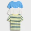Bebek & Yürümeye Başlayan Çocuk İçin Mix & Match Cepli Tişört (3'lü Paket)