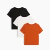 Bebek & Yürümeye Başlayan Çocuk İçin Mix & Match Cepli Tişört (3'lü Paket)