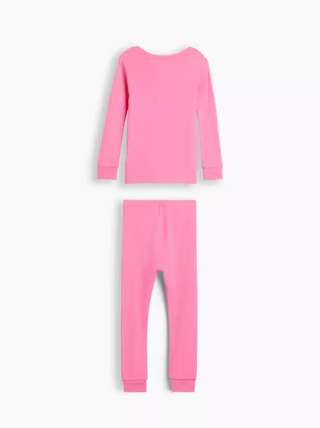 Bebek & Yürümeye Başlayan Çocuk İçin Organik Fırçalanmış Pamuklu, Karanlıkta Parlayan İskelet Pijama Seti