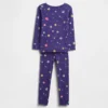 Bebek & Yürümeye Başlayan Çocuk İçin Organik Fırçalanmış Pamuklu Pijama Seti