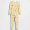 Bebek & Yürümeye Başlayan Çocuk İçin Organik Fırçalanmış Pamuklu Pijama Seti