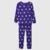 Bebek & Yürümeye Başlayan Çocuk İçin Organik Fırçalanmış Pamuklu Pijama Seti