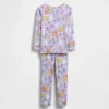 Bebek & Yürümeye Başlayan Çocuk İçin Organik Fırçalanmış Pamuklu Pijama Seti