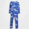 Bebek & Yürümeye Başlayan Çocuk İçin Organik Fırçalanmış Pamuklu Pijama Seti