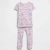 Bebek & Yürümeye Başlayan Çocuk İçin Organik Fırçalanmış Pamuklu Pijama Seti
