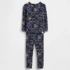 Bebek & Yürümeye Başlayan Çocuk İçin Organik Fırçalanmış Pamuklu Pijama Seti