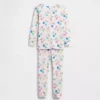 Bebek & Yürümeye Başlayan Çocuk İçin Organik Fırçalanmış Pamuklu Pijama Seti