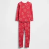 Bebek & Yürümeye Başlayan Çocuk İçin Organik Fırçalanmış Pamuklu Pijama Seti
