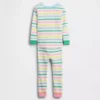 Bebek & Yürümeye Başlayan Çocuk İçin Organik Fırçalanmış Pamuklu Pijama Seti