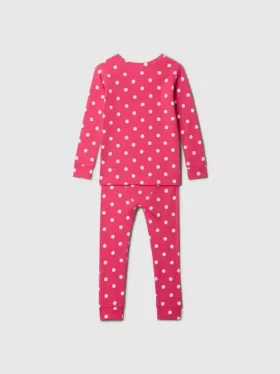 Bebek & Yürümeye Başlayan Çocuk İçin Organik Fırçalanmış Pamuklu Pijama Seti