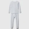 Bebek & Yürümeye Başlayan Çocuk İçin Organik Fırçalanmış Pamuklu Pijama Seti