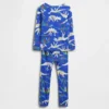 Bebek & Yürümeye Başlayan Çocuk İçin Organik Fırçalanmış Pamuklu Pijama Seti