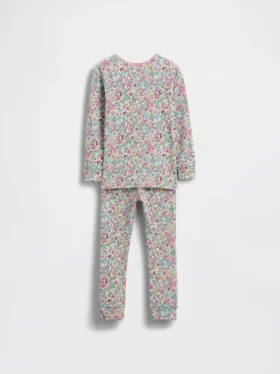 Bebek & Yürümeye Başlayan Çocuk İçin Organik Fırçalanmış Pamuklu Pijama Seti