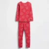 Bebek & Yürümeye Başlayan Çocuk İçin Organik Fırçalanmış Pamuklu Pijama Seti