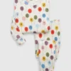 Bebek & Yürümeye Başlayan Çocuk İçin Organik Pamuklu Doğum Günü Pijama Seti