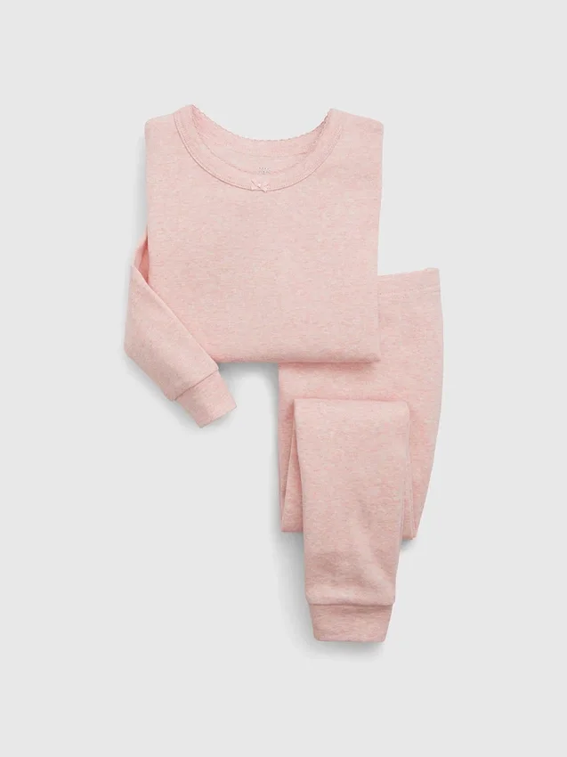 Bebek & Yürümeye Başlayan Çocuk İçin Organik Pamuklu Pijama Seti