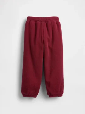 Bebek & Yürümeye Başlayan Çocuk İçin Sherpa Astarlı Termal Jogger Pantolon