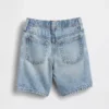 Bebek & Yürümeye Başlayan Çocuk İçin Ultra Yumuşak Denim Çekip Giyilebilir Şortlar