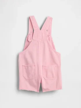 Bebek & Yürümeye Başlayan Çocuk İçin Ultra Yumuşak Denim Şortlu Tulum