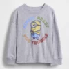 Bebek & Yürümeye Başlayan Çocuk Minion Desenli Tişört