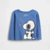 Bebek & Yürümeye Başlayan Çocuk Peanuts Desenli Tişört