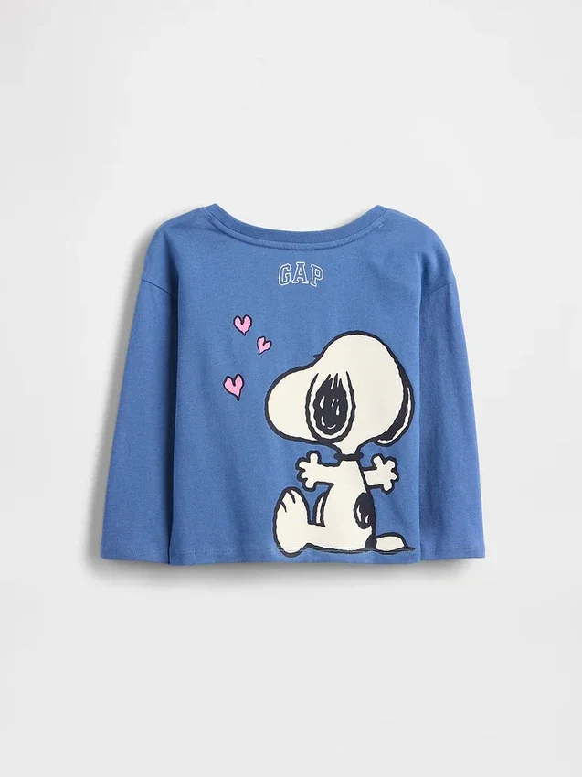 Bebek & Yürümeye Başlayan Çocuk Peanuts Desenli Tişört