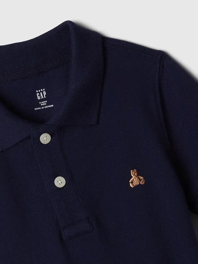 Bebek & Yürümeye Başlayan Çocuk Pike Polo Tişört