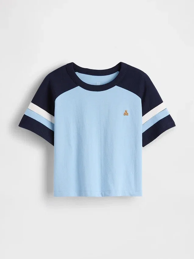 Bebek & Yürümeye Başlayan Çocuk Raglan Futbol Tişörtü