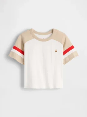 Bebek & Yürümeye Başlayan Çocuk Raglan Futbol Tişörtü