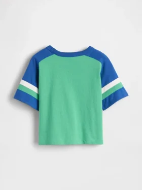 Bebek & Yürümeye Başlayan Çocuk Raglan Futbol Tişörtü