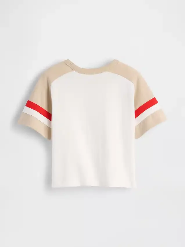 Bebek & Yürümeye Başlayan Çocuk Raglan Futbol Tişörtü