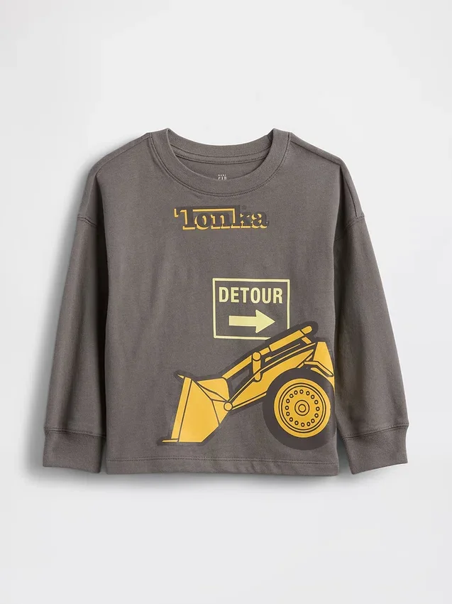Bebek & Yürümeye Başlayan Çocuk Tonka Grafikli Tişört