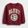 Bebek & Yürümeye Başlayan Çocuk Vintagesoft Bluey Grafikli Sweatshirt