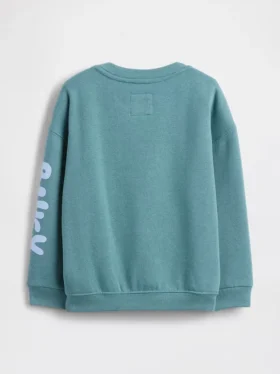 Bebek & Yürümeye Başlayan Çocuk Vintagesoft Bluey Grafikli Sweatshirt