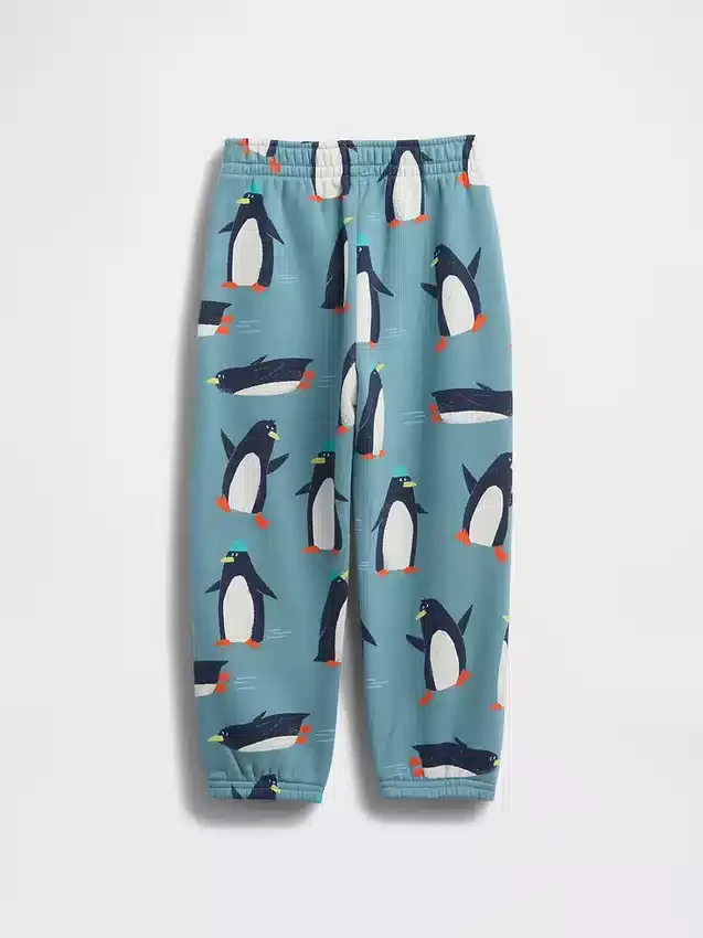 Bebek & Yürümeye Başlayan Çocuk Vintagesoft Desenli Jogger Pantolon