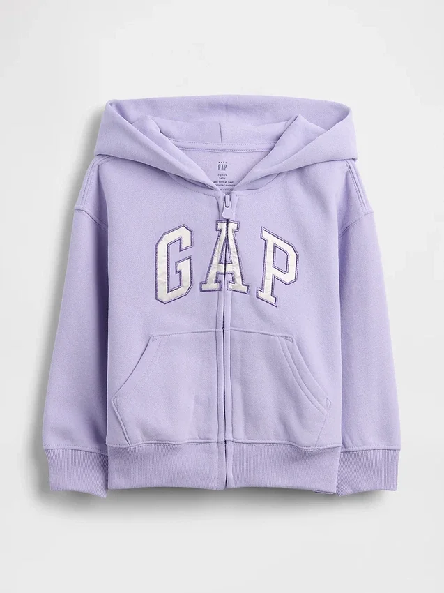 Bebek & Yürümeye Başlayan Çocuk Vintagesoft Fermuarlı Kapüşonlu Sweatshirt
