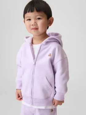 Bebek & Yürümeye Başlayan Çocuk Vintagesoft Fermuarlı Kapüşonlu Sweatshirt