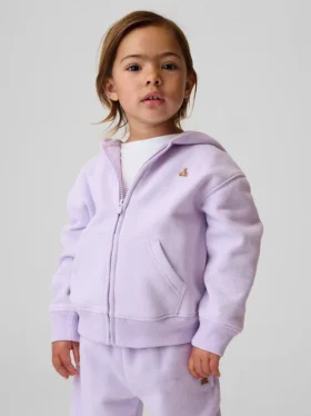 Bebek & Yürümeye Başlayan Çocuk Vintagesoft Fermuarlı Kapüşonlu Sweatshirt