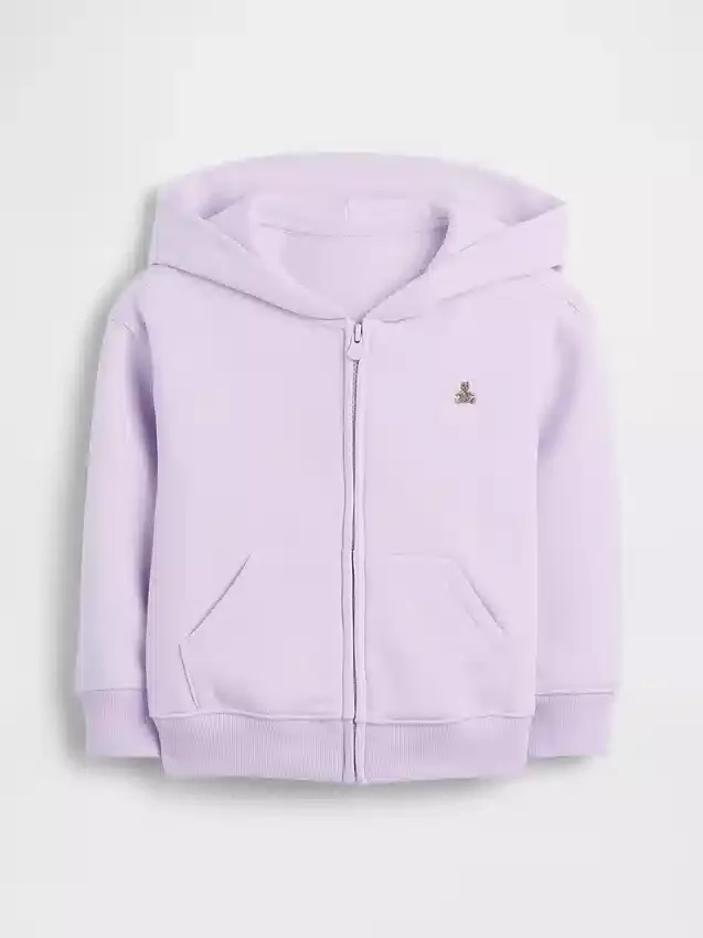 Bebek & Yürümeye Başlayan Çocuk Vintagesoft Fermuarlı Kapüşonlu Sweatshirt