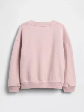Bebek & Yürümeye Başlayan Çocuk Vintagesoft Havlu Kumaş Nakışlı Logo Sweatshirt