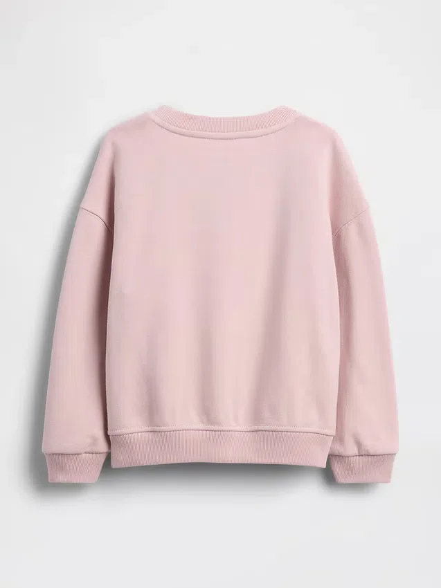 Bebek & Yürümeye Başlayan Çocuk Vintagesoft Havlu Kumaş Nakışlı Logo Sweatshirt