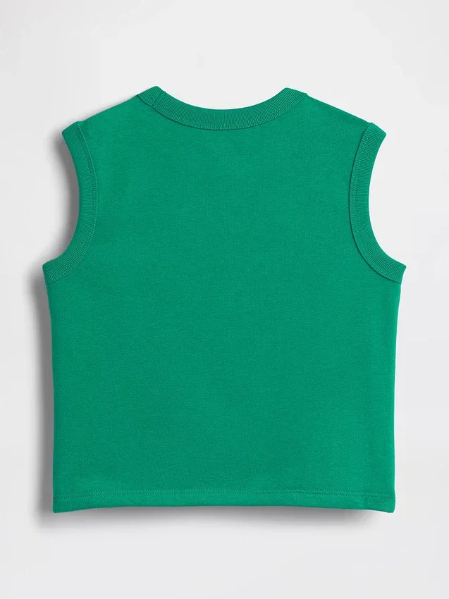 Bebek & Yürümeye Başlayan Çocuk Vintagesoft Havlu Kumaş Tank Top