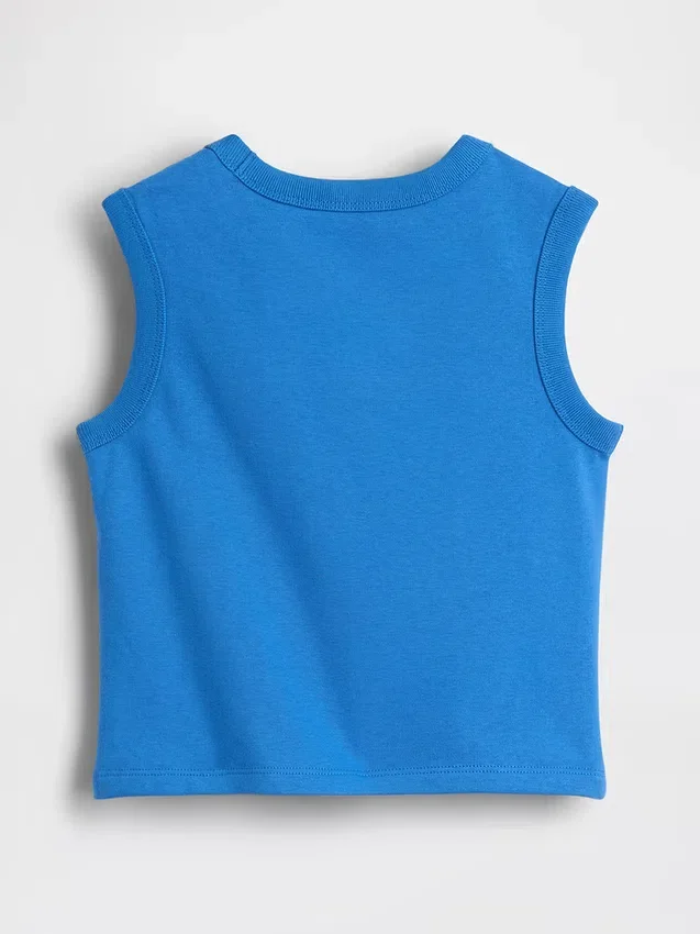 Bebek & Yürümeye Başlayan Çocuk Vintagesoft Havlu Kumaş Tank Top