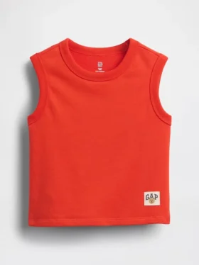 Bebek & Yürümeye Başlayan Çocuk Vintagesoft Havlu Kumaş Tank Top