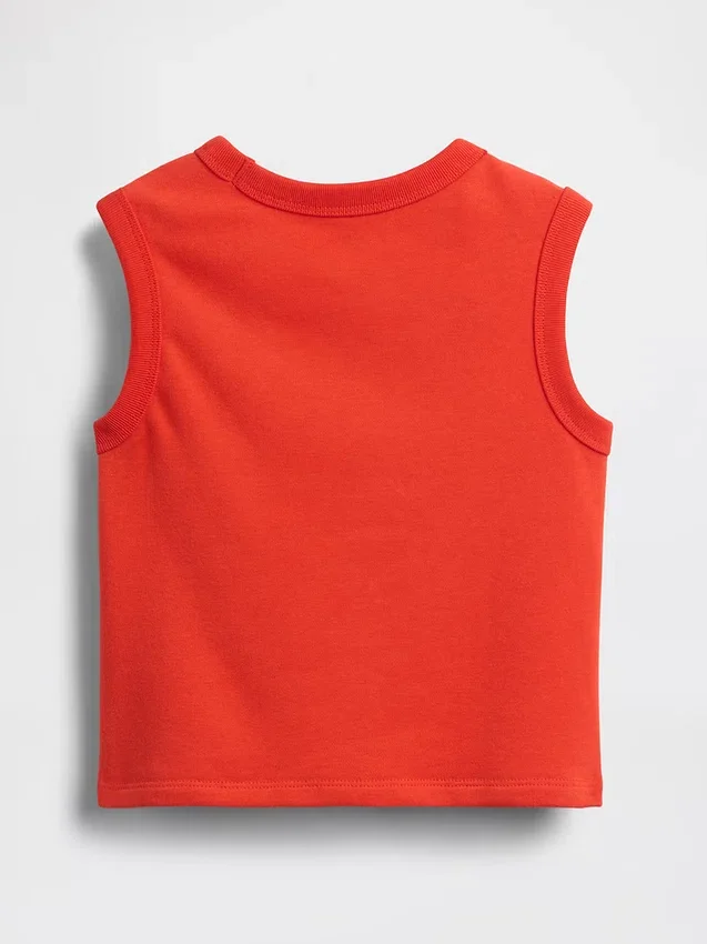 Bebek & Yürümeye Başlayan Çocuk Vintagesoft Havlu Kumaş Tank Top