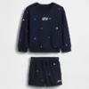 Bebek & Yürümeye Başlayan Çocuk Vintagesoft Havlu Kumaşlı Sweatshirt Seti