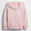 Bebek & Yürümeye Başlayan Çocuk Vintagesoft Logolu Fermuarlı Kapüşonlu Sweatshirt